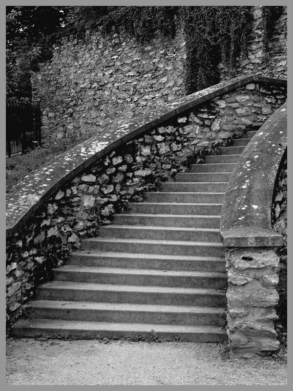 Escalier 1 N&B