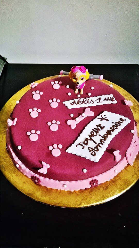 La Pat Patrouille souhaite un Joyeux anniversaire à Aélis pour ses 1 ans!