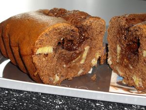 cake choco banane