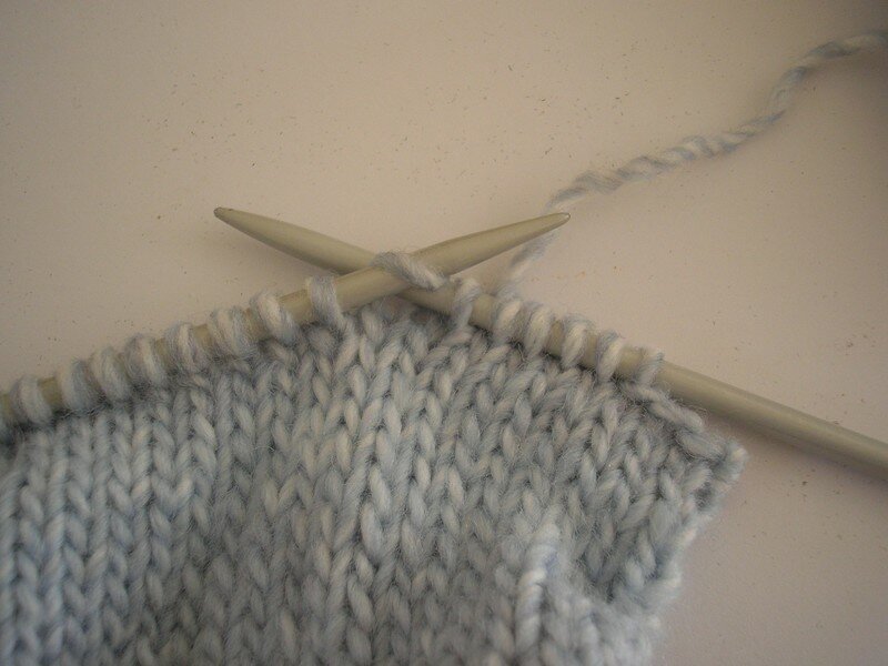 comment tricoter 1 maille 2 fois
