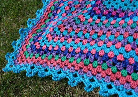 bordure crochet couverture
