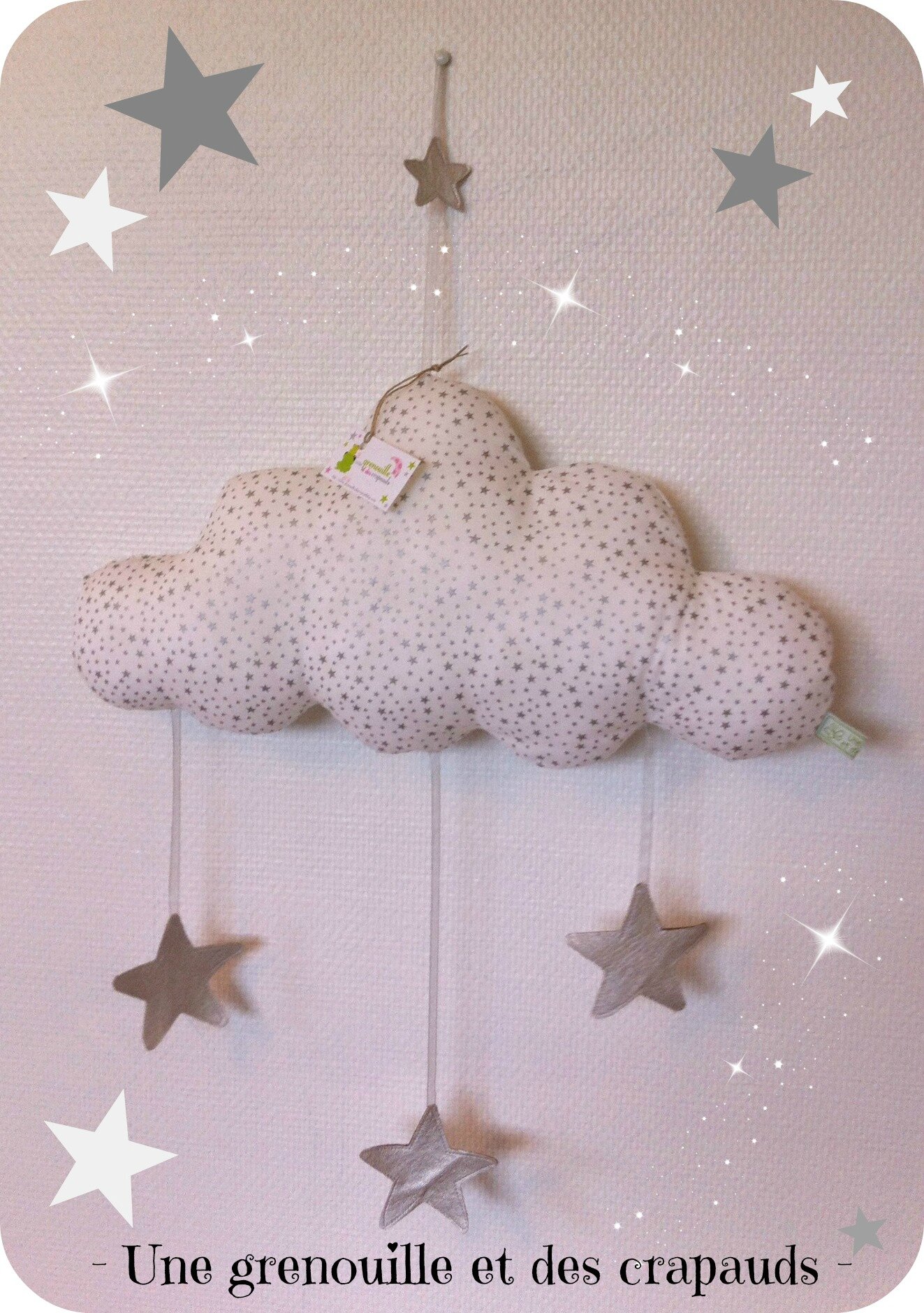 Mobiles nuages sur commande le mini shop d'une grenouille et des ...