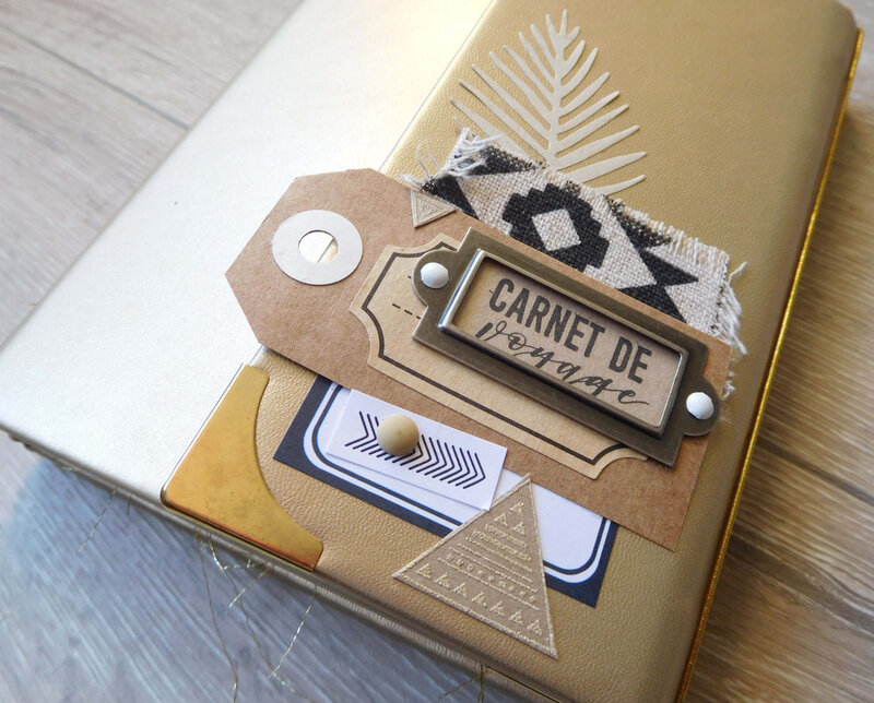 Mini Album Carnet De Voyage Caf Chocoscrap