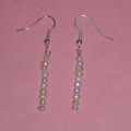 h) Perle d'eau douce - Boucles d'oreilles