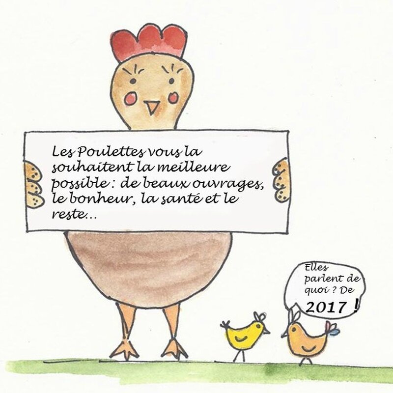 Voeux Poulettes blog