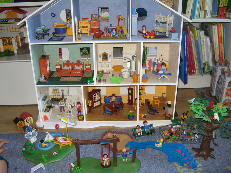 comment construire la maison playmobil