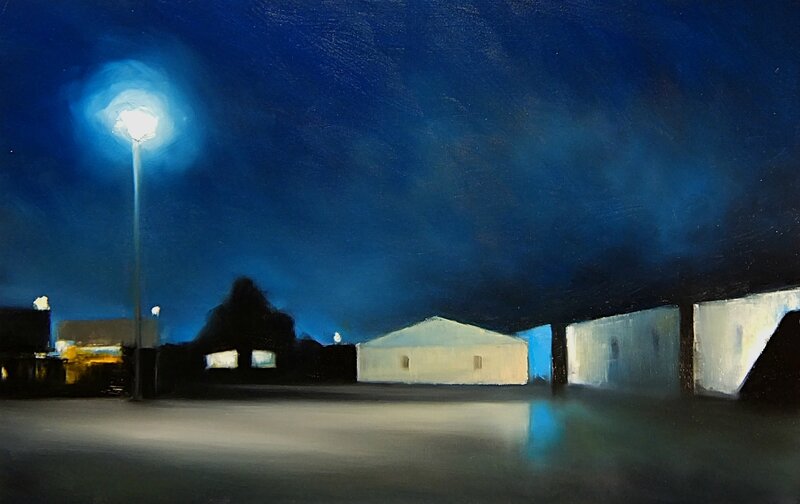 K'nowhere 60, mars 2016, huile sur toile, 92 x 60 cm