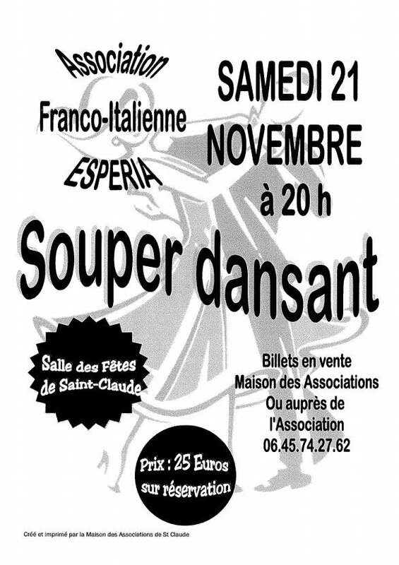 souper dansant