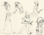 esquisse Dofus Cra