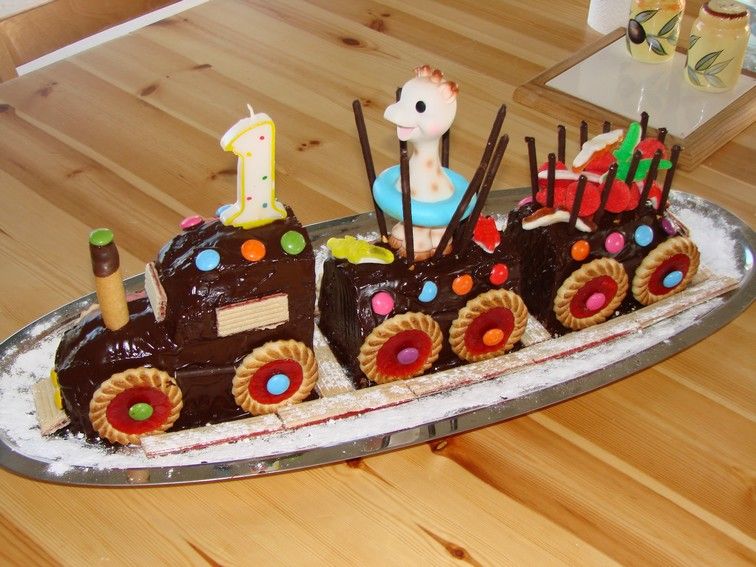 Recettes de gâteau en forme de train Les recettes les  - gateau en forme de train pour anniversaire