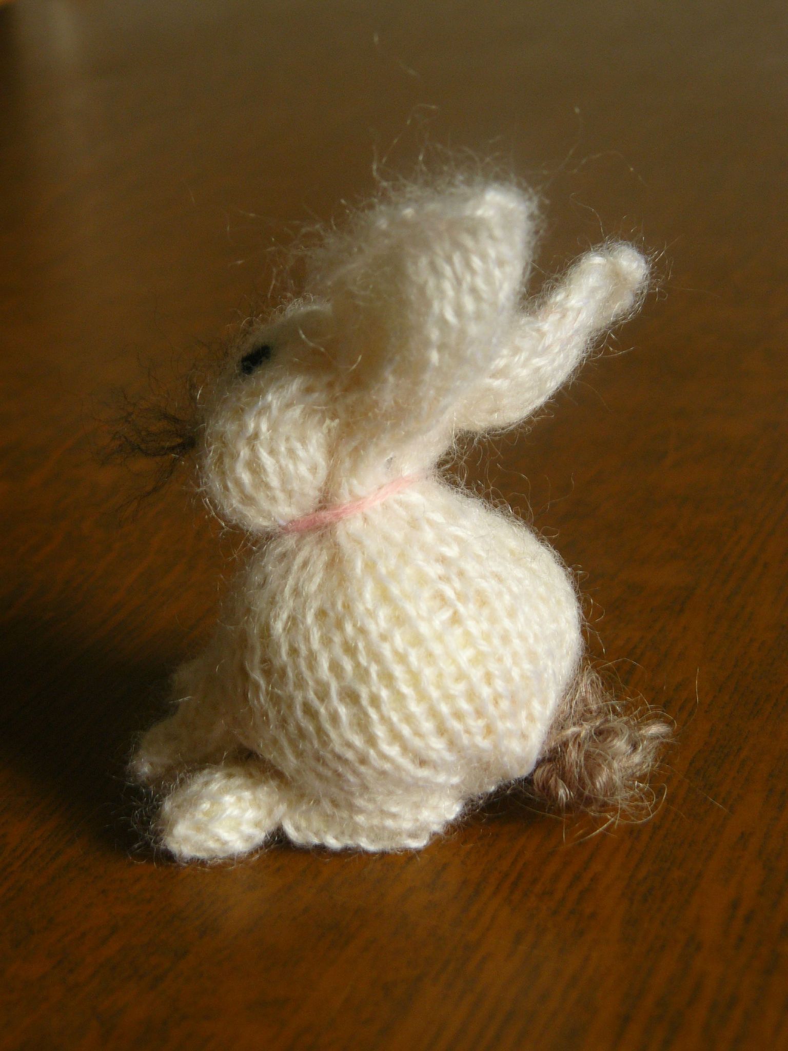 tricoter un lapin doudou