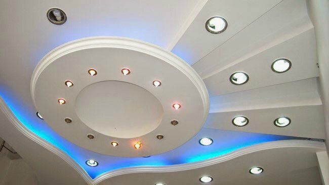 Plafond platre deco