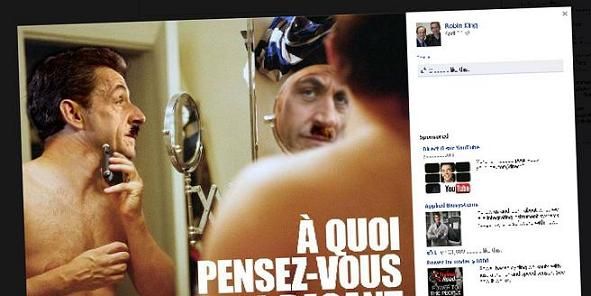 Affiche Sarko Hitler