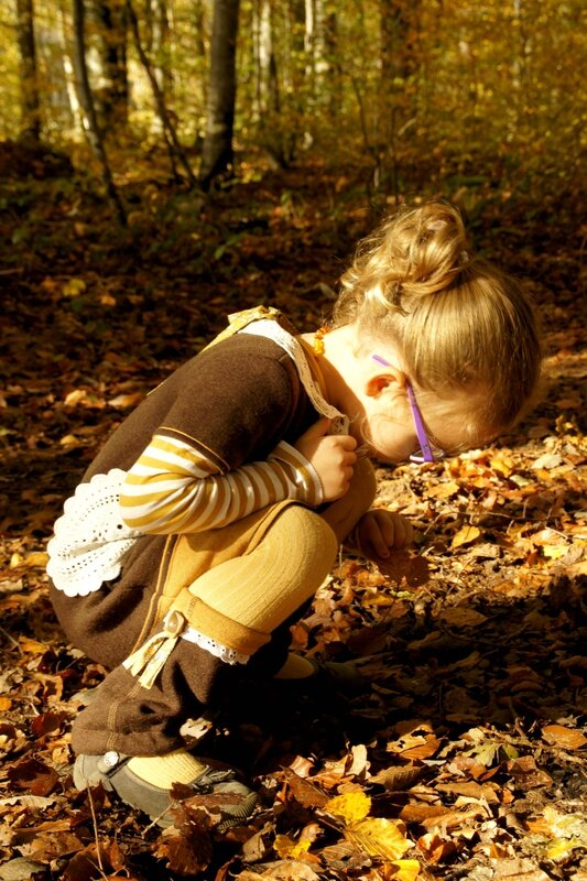 robe feuille d'automne