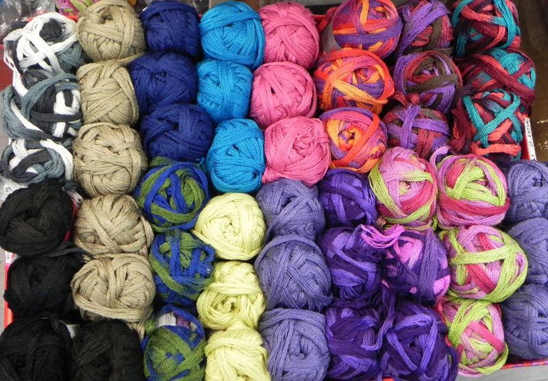 comment tricoter un foulard a froufrou