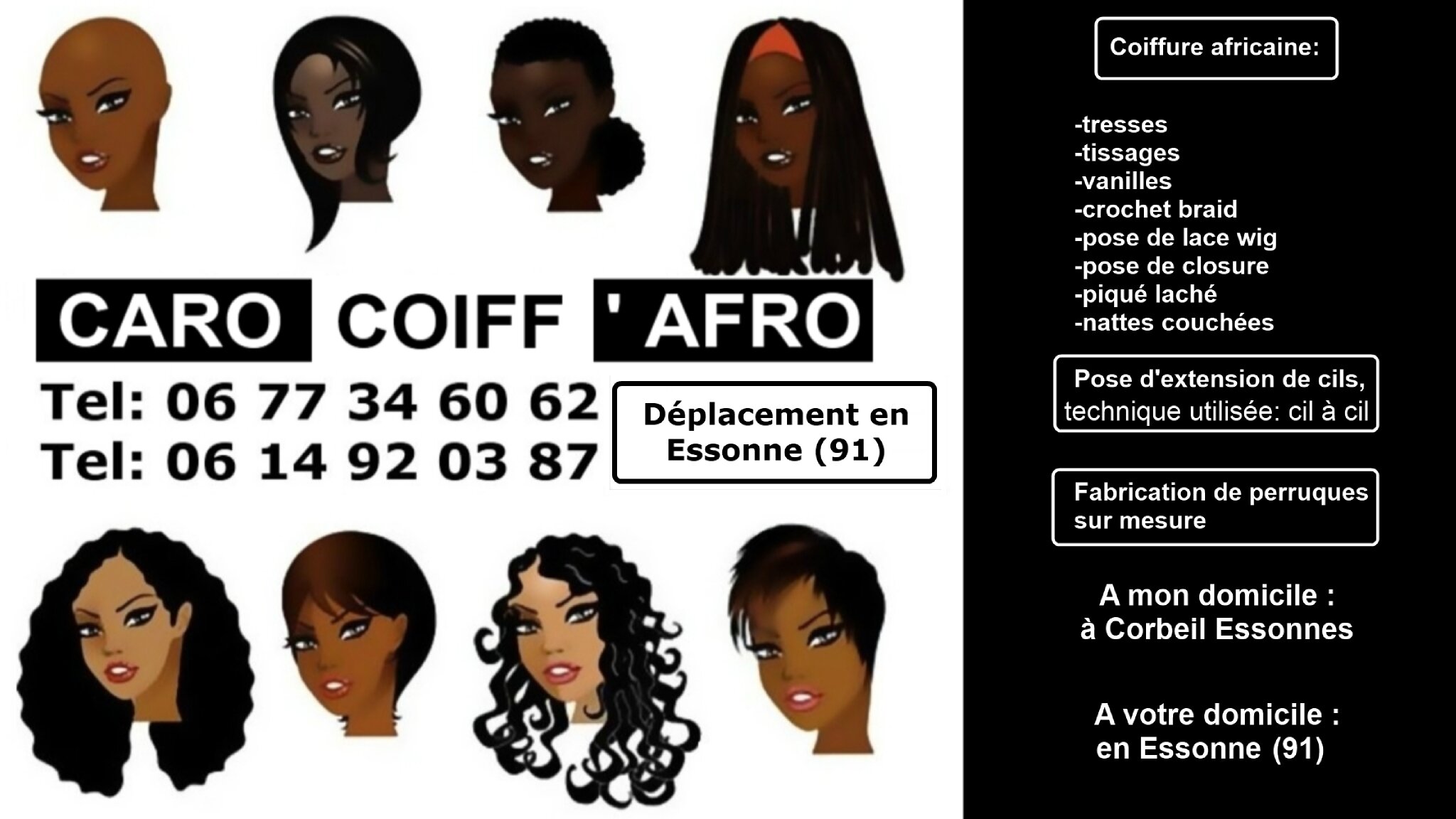 coiffure afro meaux