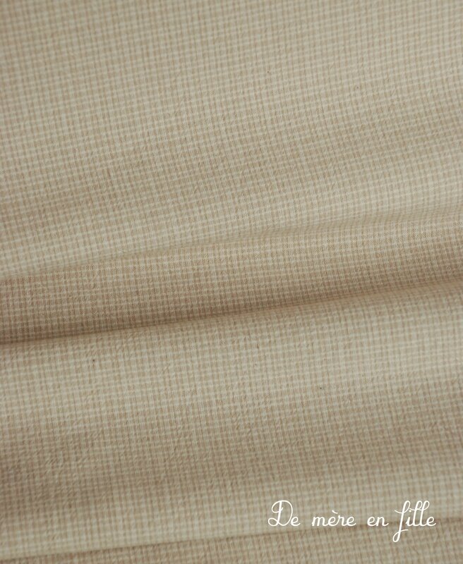 48 petits carreaux beige clair