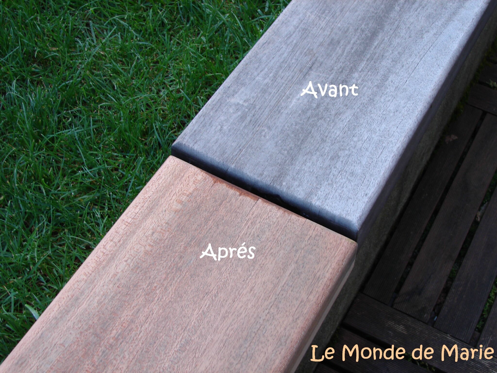 Rénover facilement les meuble d'extérieurs en bois exotiques ou en ...