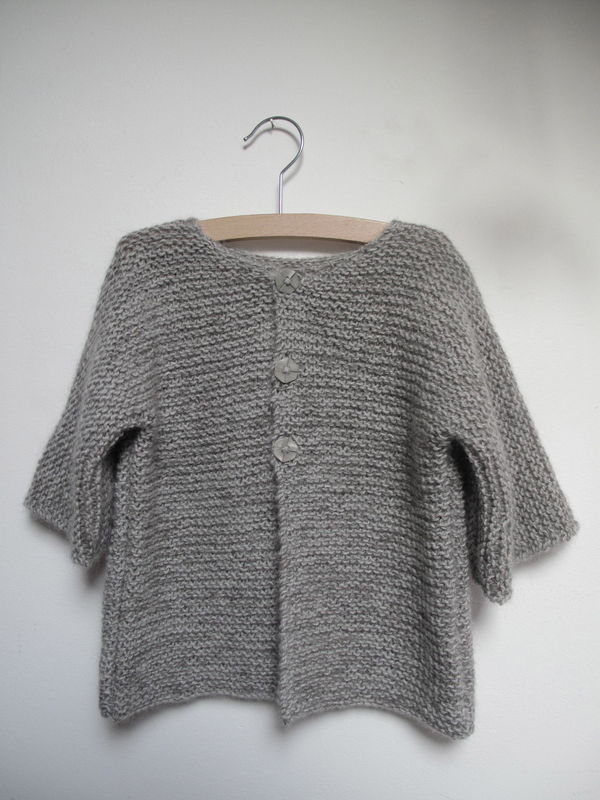 tricoter veste femme facile