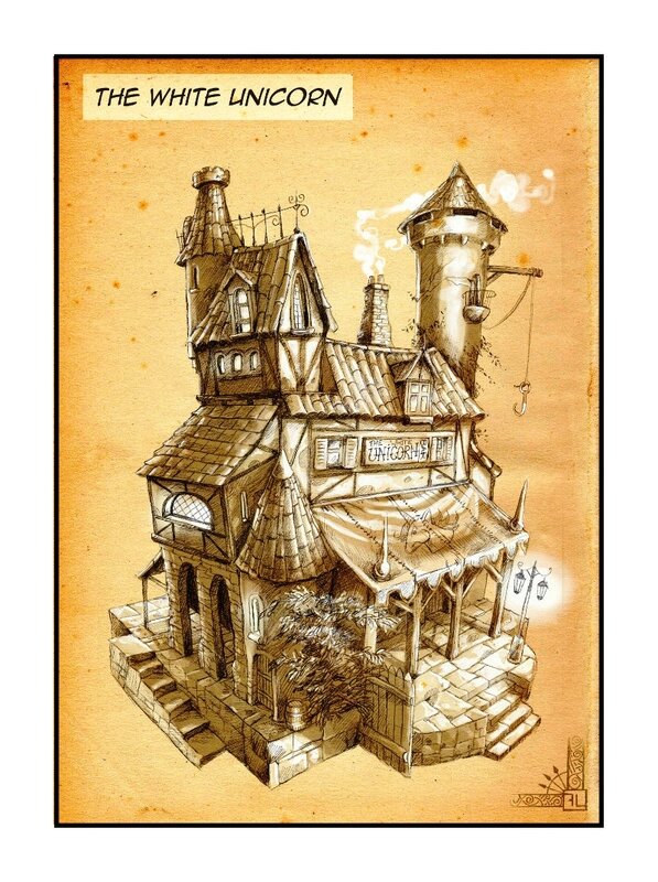 Tavern - White unicorn