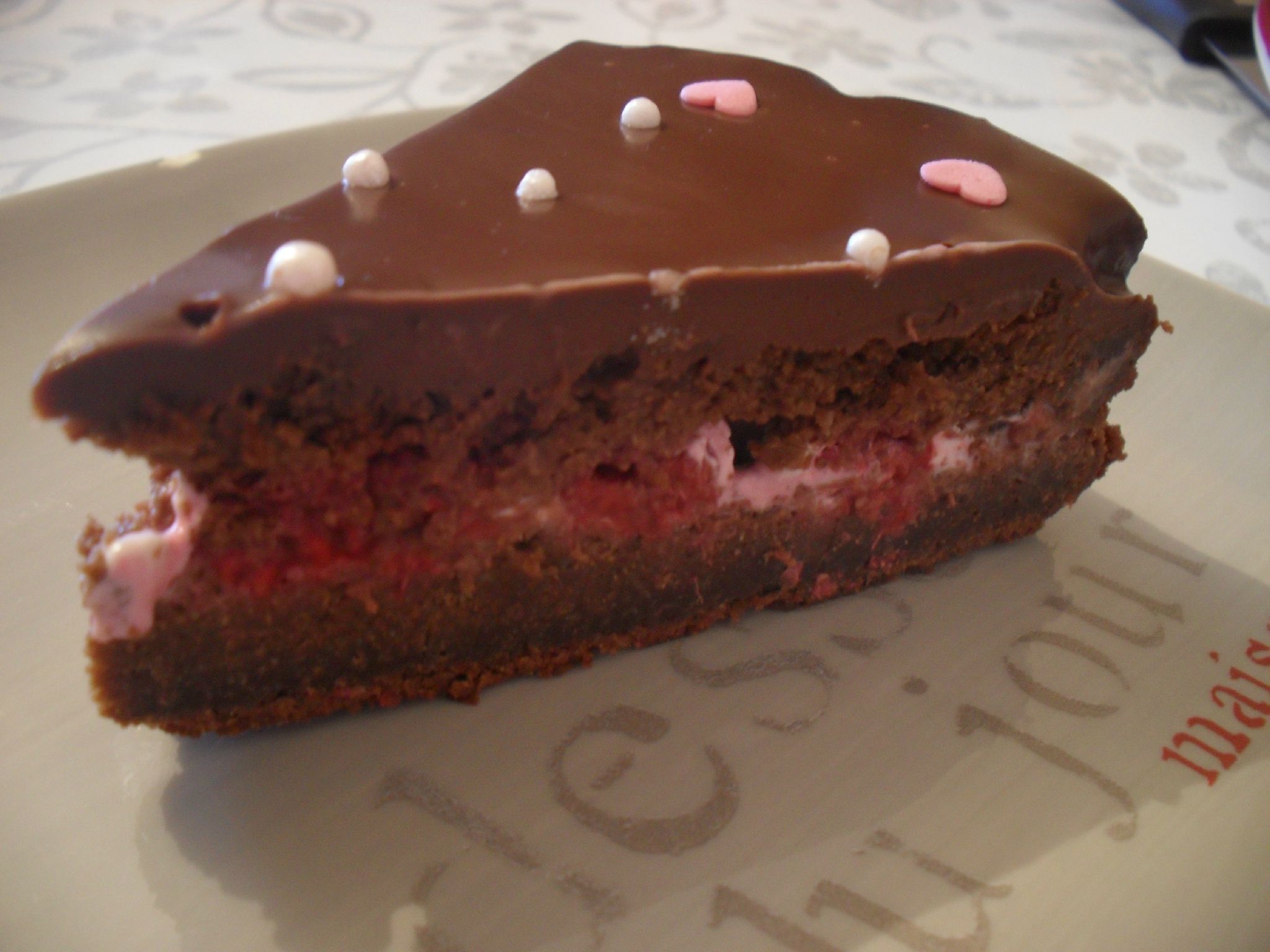 gateau anniversaire chocolat framboise - Recettes de gâteau au chocolat et framboises Les recettes 