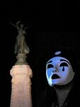 Masque_statue