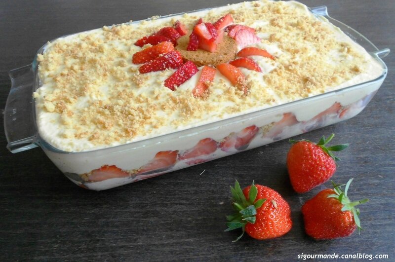 Tiramisu Fraises Chocolat Blanc Simplement Gourmande