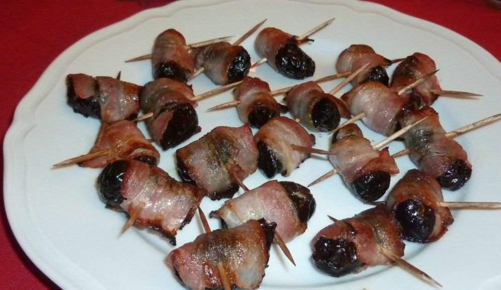 Pruneaux au lard fumé La Folle Cuisine de Lili