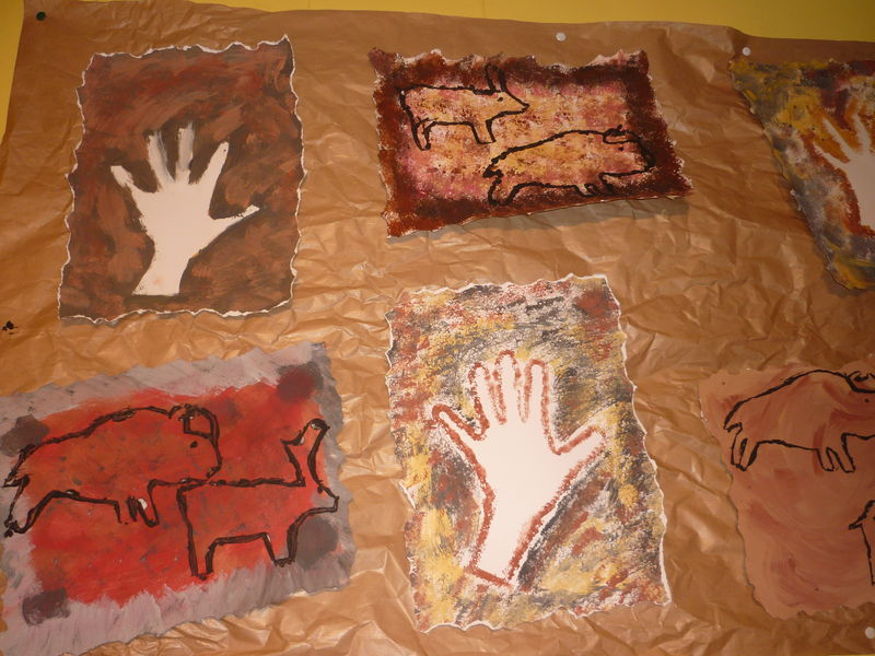 Arts Visuels Peintures Rupestres Cycle 3 L'art rupestre en CE2 - ECOLE PRIMAIRE Sainte Anne Annoeullin