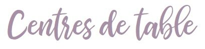 Centre de table