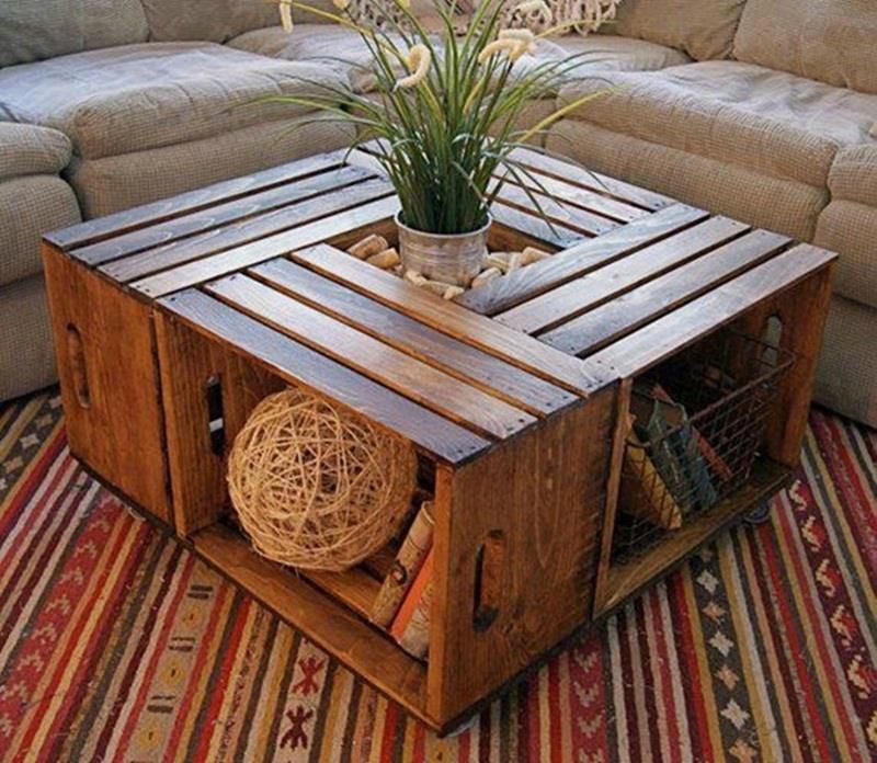 table basse avec des caisses en bois les petites gourmandises de - Comment Faire Un Salon De Jardin En Palette table basse avec des caisses en bois les petites gourmandises de - Comment Faire Un Salon De Jardin En Palette