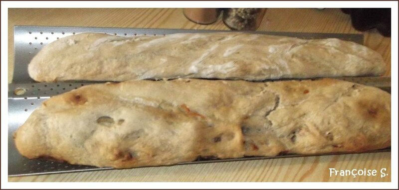 pain oignons et lardons