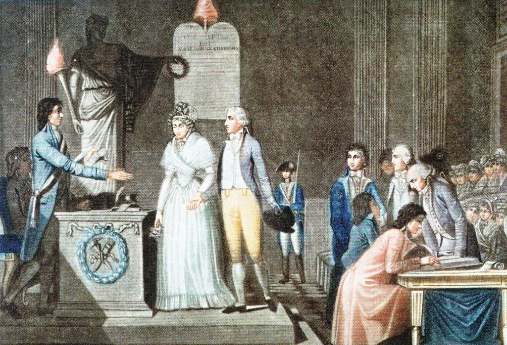 Les Femmes Et Le Mariage Au 19ème Siècle ETAT CIVIL REVOLUTIONNAIRE - Lachapelle sous Chanéac