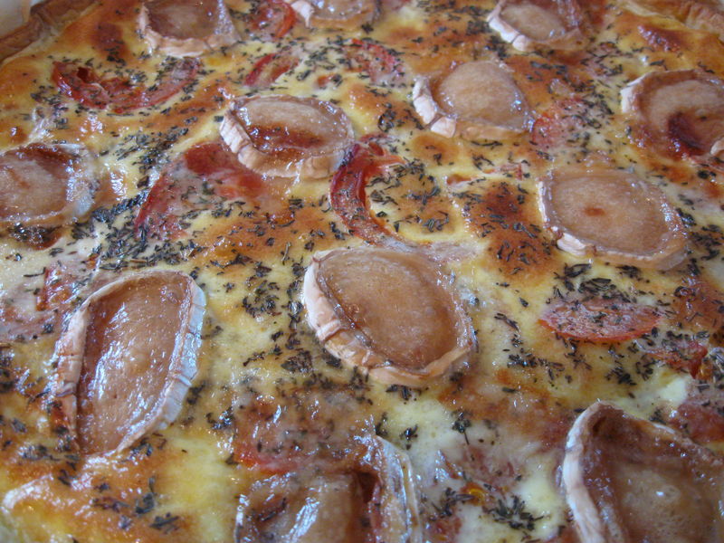 tarte au saumon et chevre tarte au saumon et chevre