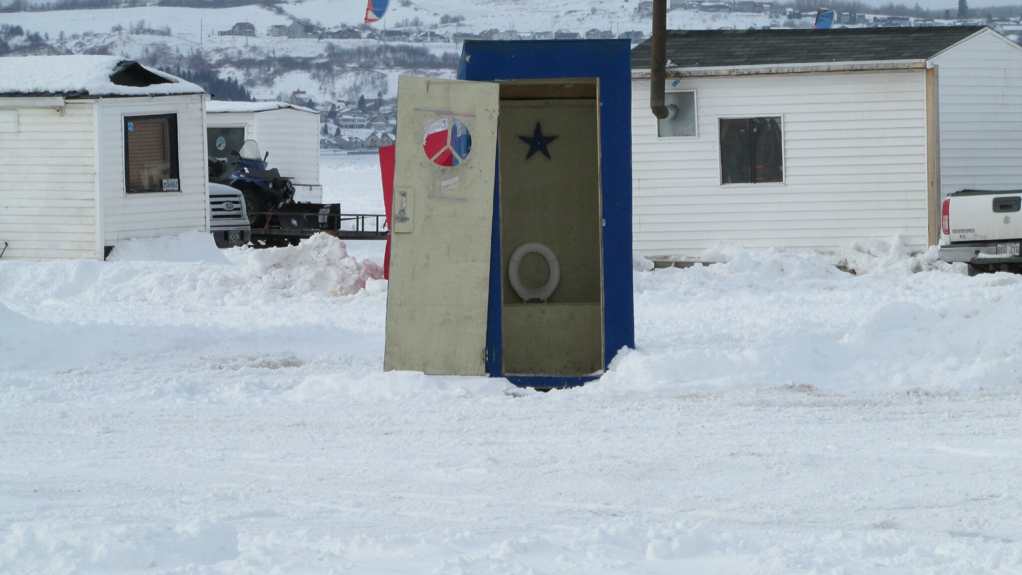 Une bonne pêche dans le domaine de Novosibirsk