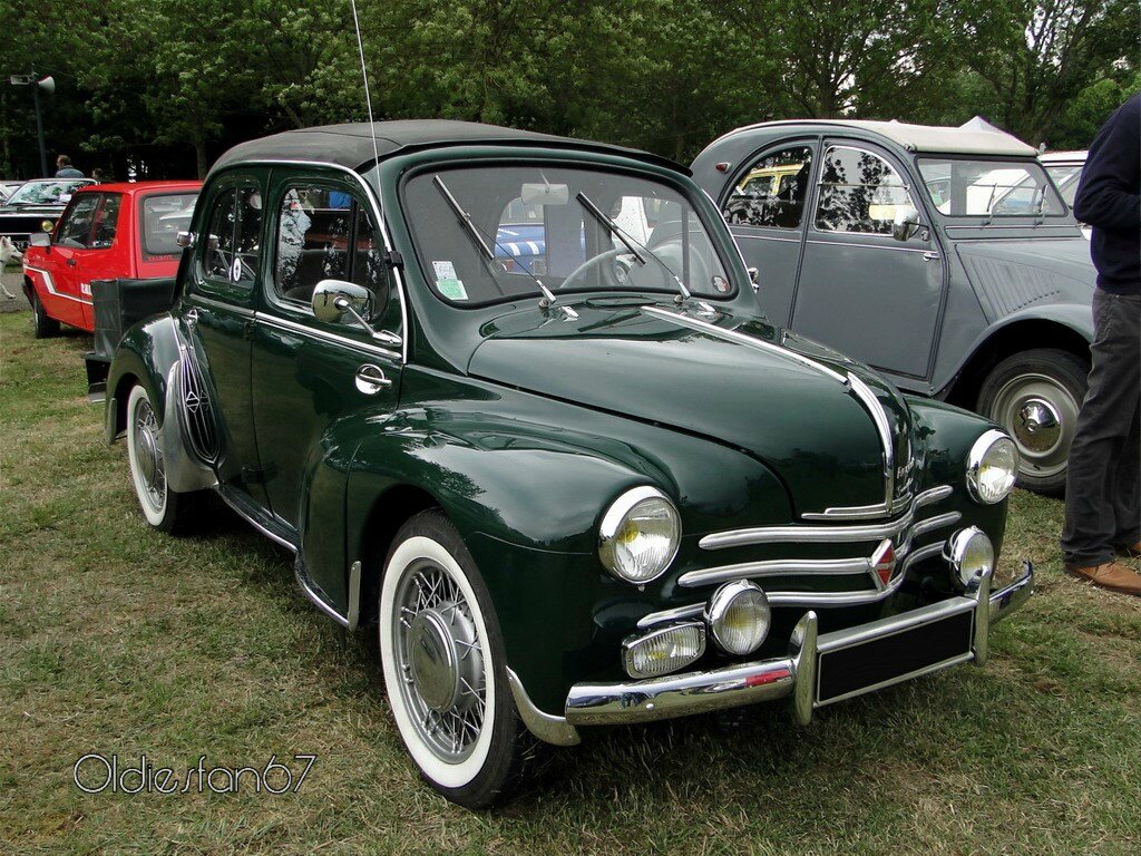 renault 4 cv grand luxe d u00e9couvrable