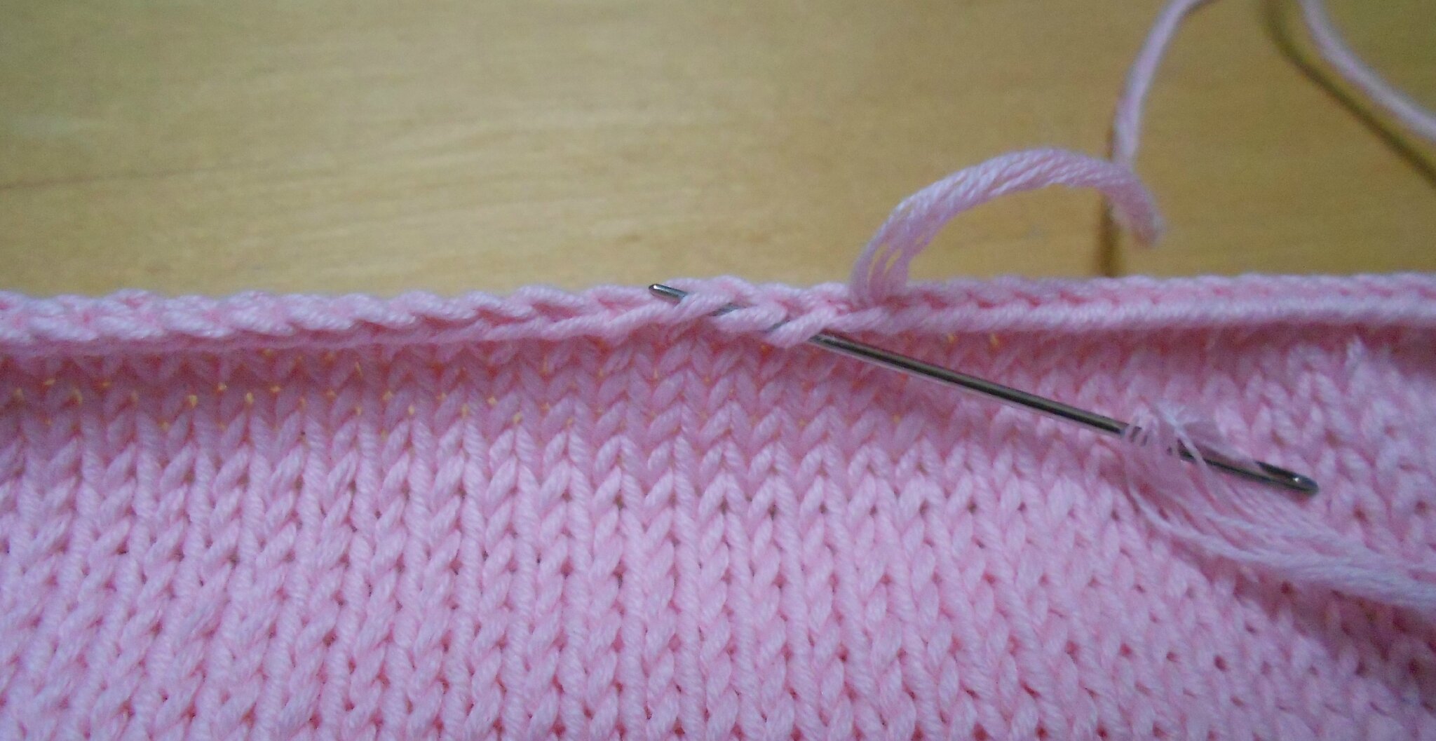 comment tricoter avec du fil elastique