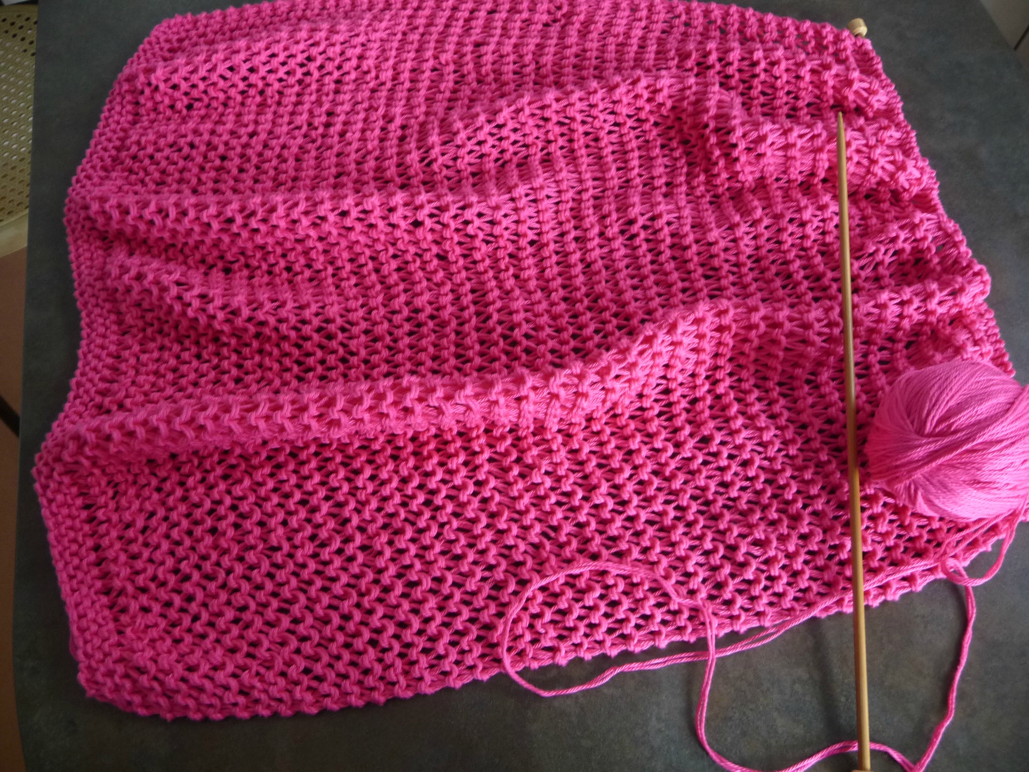 apprendre a tricoter un bolero