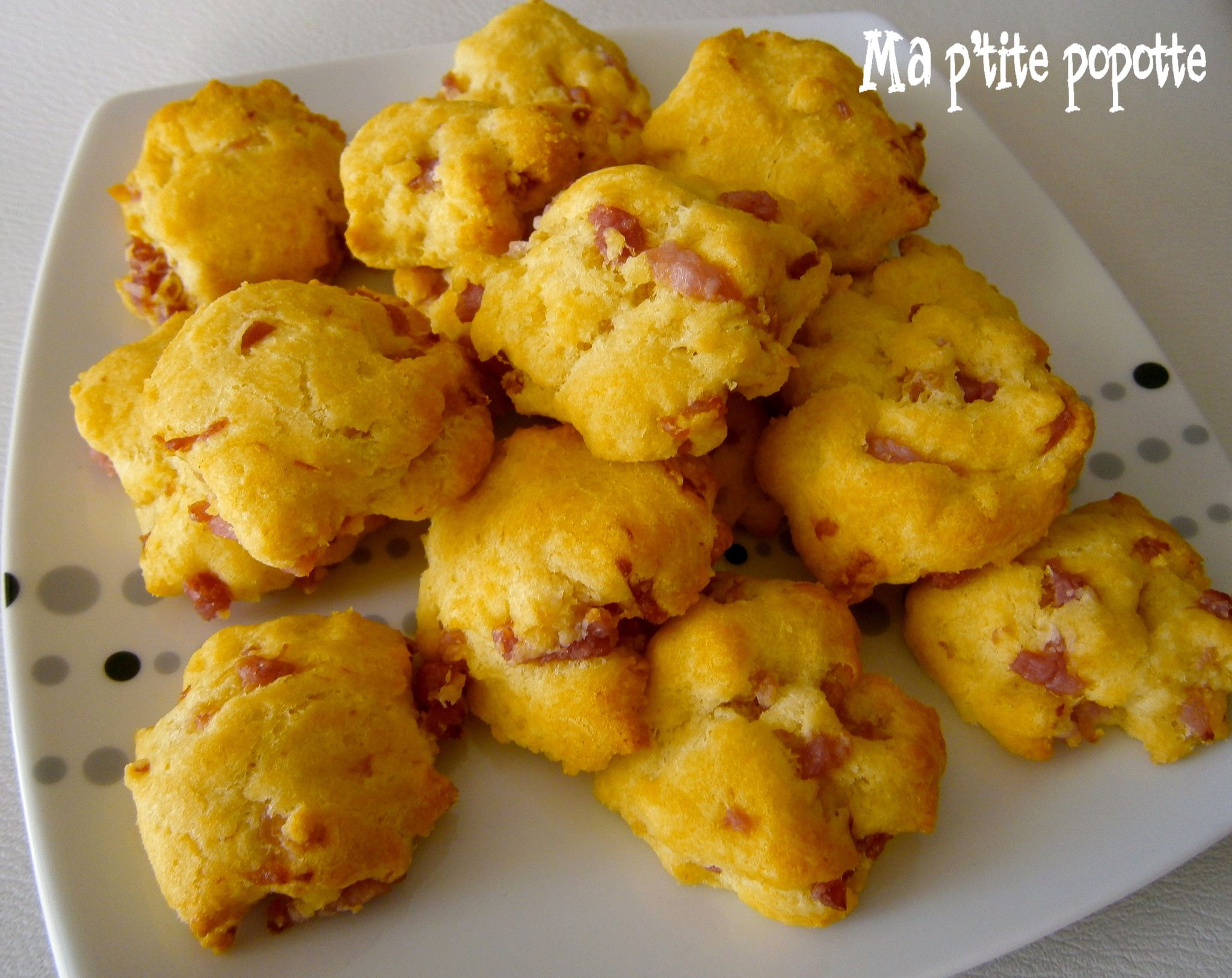 Cookies Aux Lardons Ma P Tite Popotte