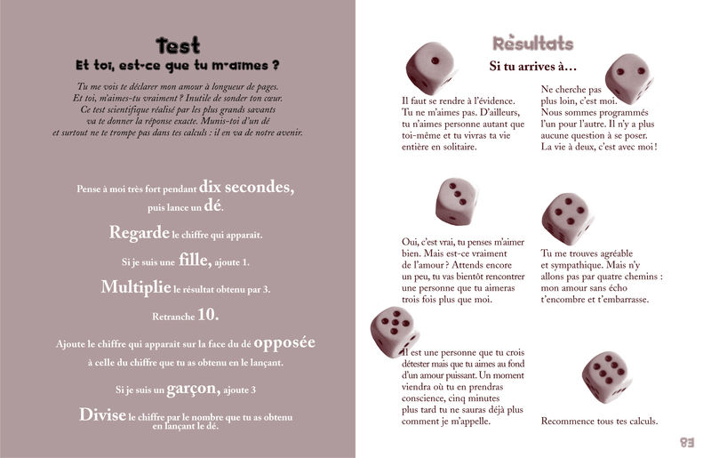 Site de texte damour