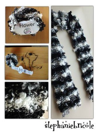 comment tricoter la laine bouquet