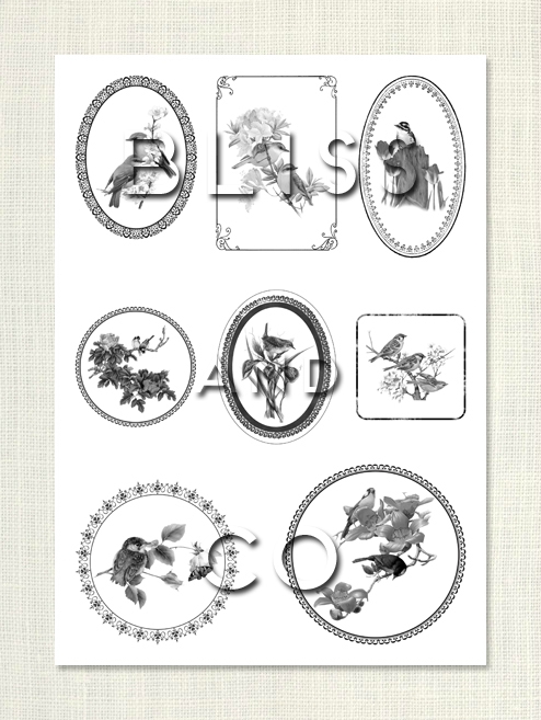 Transfert tissu textile Bliss and Co n°3