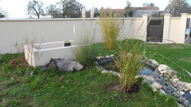 Début des travaux dans le jardin evolution de notre maison Amenagement jardin 100m2