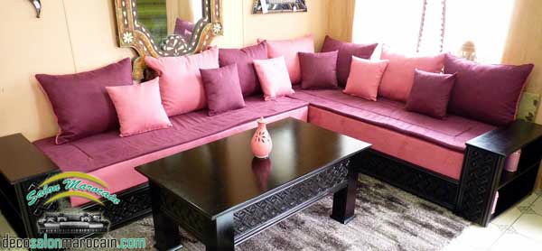 Salon marocain moderne Photos salon marocain