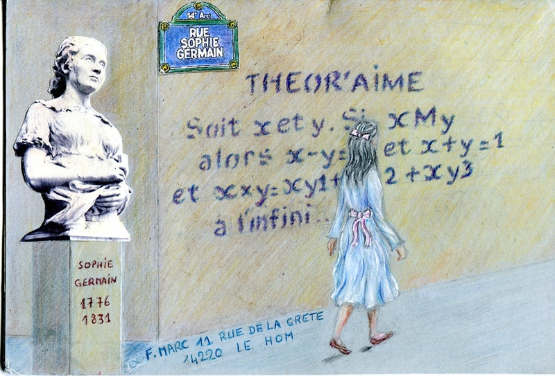 Résultat de recherche d'images pour "2. SOPHIE GERMAIN (1776 – 1831)"