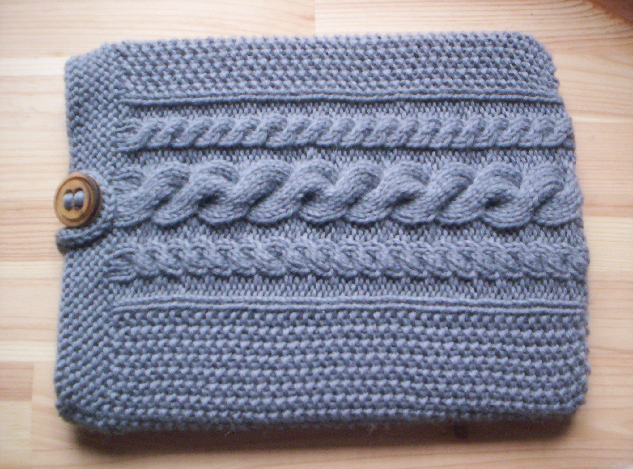 tricoter une housse ipad