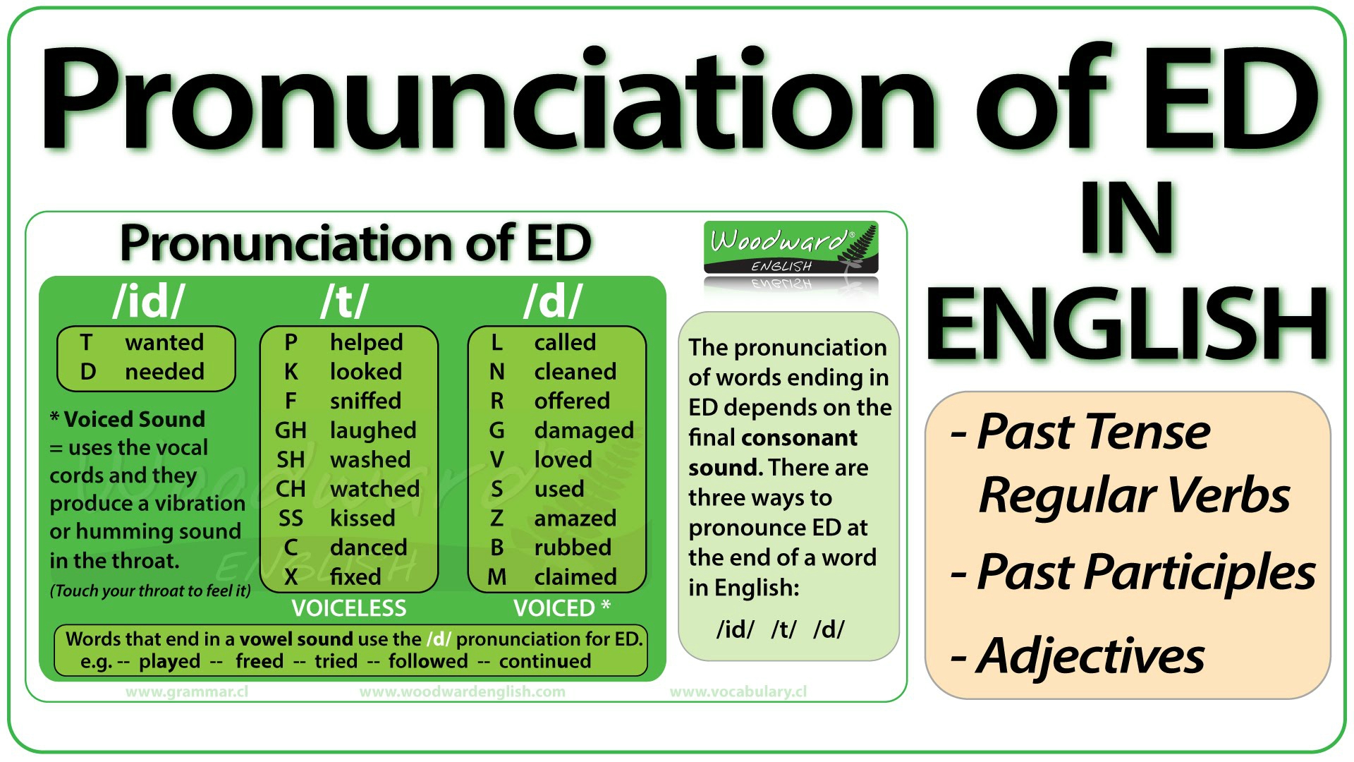 Ed Pronunciation Mrs Cantegrits English Class