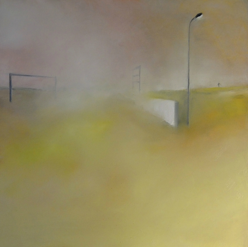 K'nowhere 62, mars 2016, huile sur toile, 70 x 70 cm
