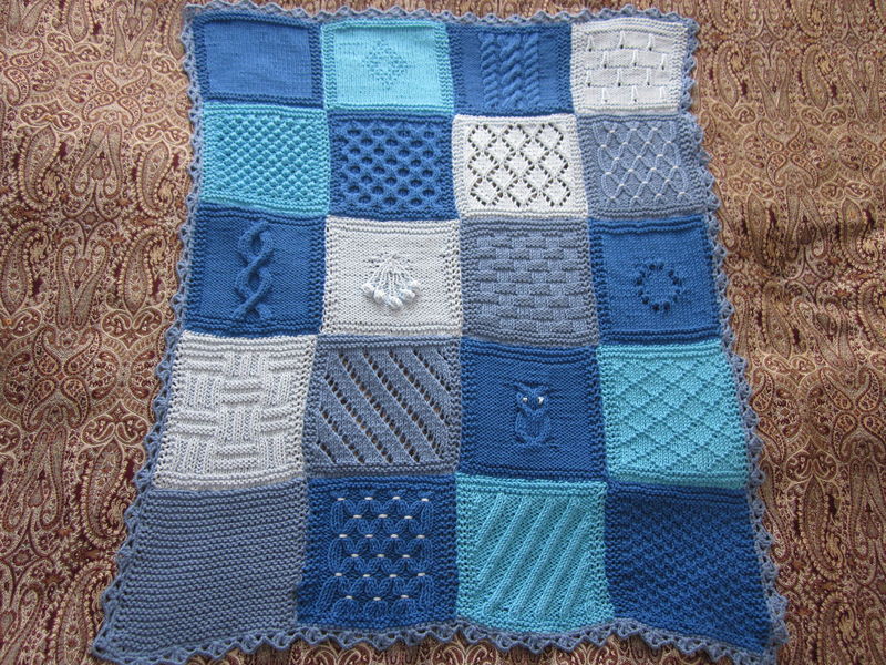 tricoter un plaid pour bebe