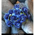 rose bleu 15 mm